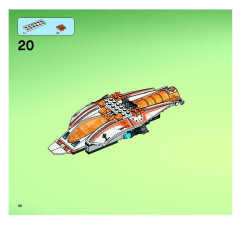 LEGO 7647 instructions page 38 – build guide