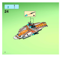 LEGO 7647 instructions page 42 – build guide