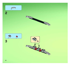 LEGO 7647 instructions page 46 – build guide