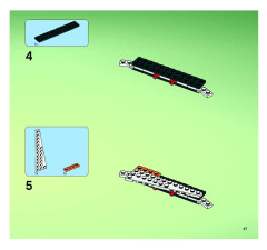 LEGO 7647 instructions page 47 – build guide