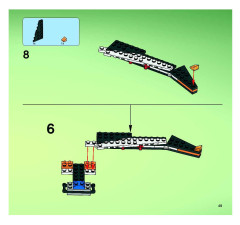 LEGO 7647 instructions page 49 – build guide