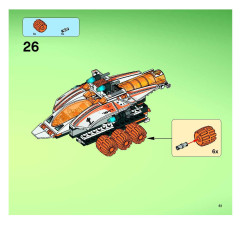 LEGO 7647 instructions page 61 – build guide