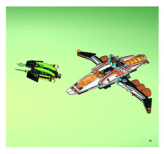 LEGO 7647 instructions page 63 – build guide