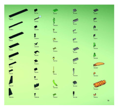 LEGO 7647 instructions page 73 – build guide