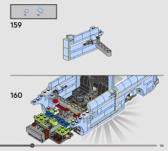 LEGO 76470 instructions page 113 – build guide