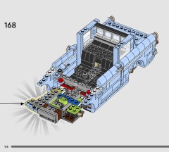 LEGO 76470 instructions page 116 – build guide