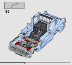 LEGO 76470 instructions page 129 – build guide