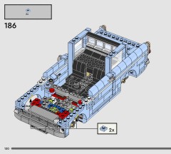 LEGO 76470 instructions page 130 – build guide