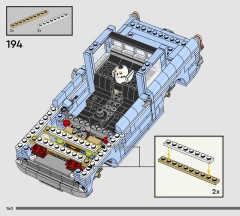 LEGO 76470 instructions page 140 – build guide