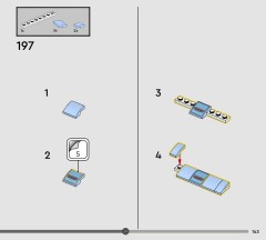 LEGO 76470 instructions page 143 – build guide