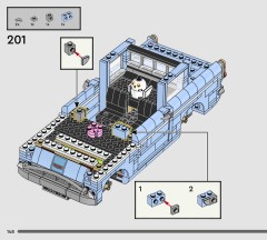LEGO 76470 instructions page 148 – build guide