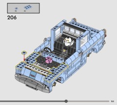 LEGO 76470 instructions page 153 – build guide