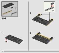 LEGO 76470 instructions page 154 – build guide
