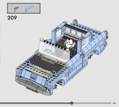 LEGO 76470 instructions page 157 – build guide