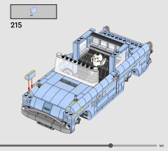 LEGO 76470 instructions page 163 – build guide