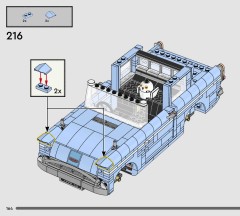 LEGO 76470 instructions page 164 – build guide