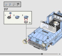 LEGO 76470 instructions page 165 – build guide