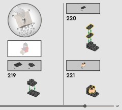 LEGO 76470 instructions page 167 – build guide