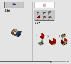 LEGO 76470 instructions page 169 – build guide