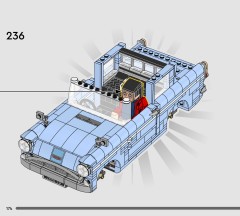LEGO 76470 instructions page 174 – build guide