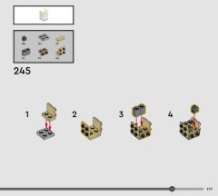 LEGO 76470 instructions page 177 – build guide