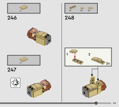LEGO 76470 instructions page 179 – build guide