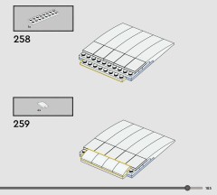 LEGO 76470 instructions page 185 – build guide