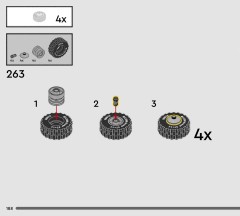 LEGO 76470 instructions page 188 – build guide