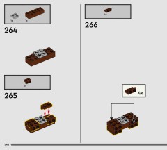 LEGO 76470 instructions page 190 – build guide