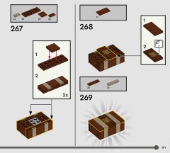 LEGO 76470 instructions page 191 – build guide