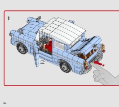 LEGO 76470 instructions page 194 – build guide