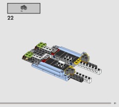 LEGO 76470 instructions page 21 – build guide