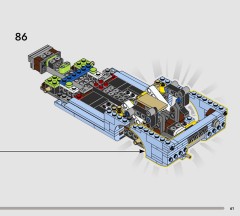 LEGO 76470 instructions page 61 – build guide