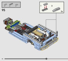 LEGO 76470 instructions page 70 – build guide