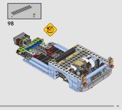 LEGO 76470 instructions page 73 – build guide
