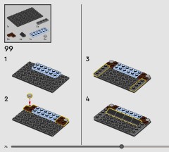 LEGO 76470 instructions page 74 – build guide