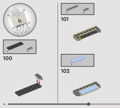 LEGO 76470 instructions page 76 – build guide