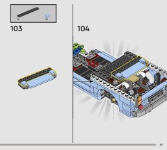 LEGO 76470 instructions page 77 – build guide
