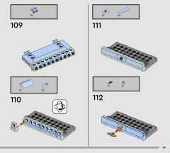LEGO 76470 instructions page 79 – build guide