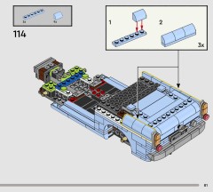 LEGO 76470 instructions page 81 – build guide