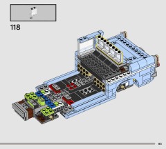 LEGO 76470 instructions page 85 – build guide