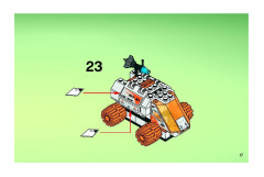 LEGO 7648 instructions page 17 – build guide