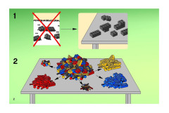 LEGO 7648 instructions page 2 – build guide