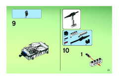 LEGO 7648 instructions page 23 – build guide