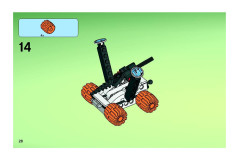 LEGO 7648 instructions page 28 – build guide