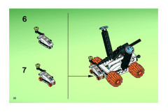 LEGO 7648 instructions page 30 – build guide