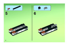 LEGO 7648 instructions page 6 – build guide