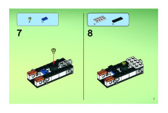 LEGO 7648 instructions page 7 – build guide