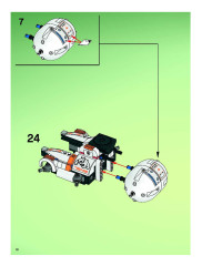 LEGO 7649 instructions page 18 – build guide