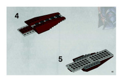 LEGO 7654 instructions page 11 – build guide